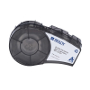 Brady M21-18-427 cinta de vinilo laminado negro sobre blanco 25,40 mm x 19,05 mm (original) 147490 - 1
