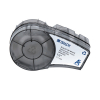 Brady M21-500-403 cinta papel soluble en agua negro sobre blanco 12,70 mm (original) 147486 - 1