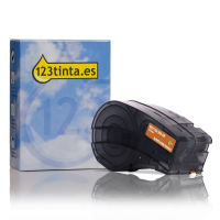 Brady M21-750-595-OR cinta de vinilo blanco sobre naranja 19,1 mm x 6,40 m (marca 123tinta) M21-750-595-ORC RL-BD-Vi-21P-750-BK/OR 147271
