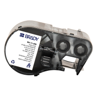 Brady M4-11-499 etiquetas de tela de nailon negro sobre blanco 19,05 mm x 12,7 mm (original) M4-11-499 148310