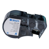 Brady M4-11-595 etiquetas de vinilo negro sobre blanco 19,05 mm x 12,70 mm (original) M4-11-595 147964