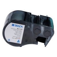 Brady M4-17-595 etiquetas de vinilo negro sobre blanco 25,40 mm x 12,70 mm (original) M4-17-595 147957