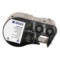 Brady M4-47-428 etiquetas de poliéster metalizado negro sobre gris claro 25,40 mm x 12,70 mm (original) M4-47-428 147953