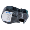 Brady M4-49-595 etiquetas de vinilo negro sobre blanco 25,40 mm x 25,40 mm (original) 147970 - 1