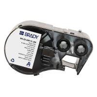Brady M4-82-499-YL-BK etiquetas de tela de nailon negro sobre amarillo Ø 9,53 mm (original) M4-82-499-YL-BK 147975