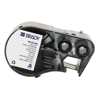Brady M4-82-499 etiquetas de tela de nailon negro sobre blanco 9,53 mm (original) M4-82-499 148250