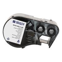 Brady M4-83-499-YL-BK etiquetas de tela de nailon negro sobre amarillo 12,7 mm (original) M4-83-499-YL-BK 148244