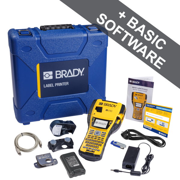 Brady M410 Impresora de etiquetas con estuche 148420 - 1