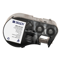 Brady M4C-475-422 etiquetas de poliéster negro sobre blanco 12,07 mm x 7,62 m (original) M4C-475-422 148202