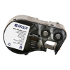 Brady M4C-500-595-YL-BK etiquetas de vinilo negro sobre amarillo 12,70 mm x 7,62 m (original) 147980 - 1