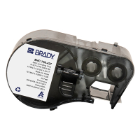 Brady M4C-750-427 etiquetas de vinilo laminado negro sobre blanco/transparente 19,05 mm x 7,62 m x 9,53 mm (original) M4C-750-427 148334