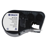 Brady M5-124-492 Etiquetas de poliéster Freezerbondz negro sobre blanco 41,91 x 12,7 mm (original) M5-124-492 148342