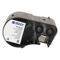 Brady M5-132-499 etiquetas de tela de nailon negro sobre blanco 38,10 mm x 31,75 mm (original) M5-132-499 148002