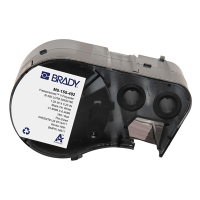 Brady M5-155-492 Etiquetas de poliéster Freezerbondz negro sobre blanco 6,35 mm x 31,75 mm (original) M5-155-492 148284
