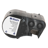 Brady M5-17-432-CL-BK etiquetas de poliéster negro sobre transparente 12,7 mm x 25,4 mm (original) M5-17-432-CL-BK 148408