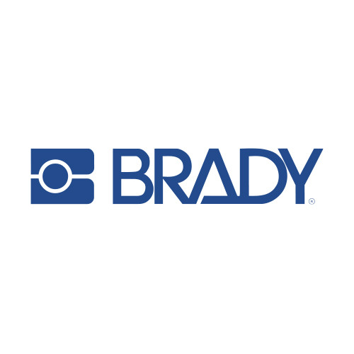 Brady M5-31-595 etiquetas de vinilo negro sobre blanco 38,10 mm x 25,40 mm (original)