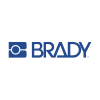 Brady M5-31-595 etiquetas de vinilo negro sobre blanco 38,10 mm x 25,40 mm (original) 147989 - 1
