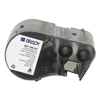 Brady M5C-1000-427 etiquetas de vinilo laminado negro sobre blanco/transparente 25,4 mm x 7,62 m x 9,53 mm (original) M5C-1000-427 148402