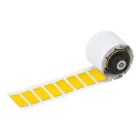Brady M6-02-7593-YL Etiquetas de poliéster laminado amarillo 27 mm x 12,45 mm (original) M6-02-7593-YL 148070