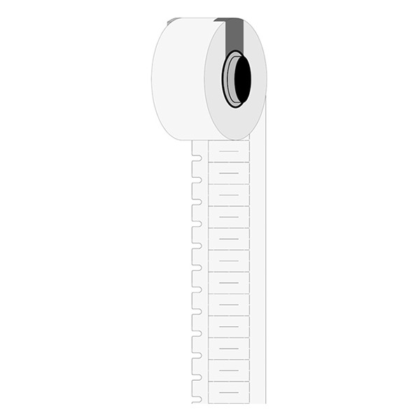Brady M6-15x4.2-7597-WT Etiquetas de polietileno blanco 15 mm x 4,20 mm (original) M6-15x4.2-7597-WT 148101 - 1
