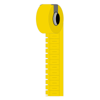 Brady M6-15x4.2-7597-YL etiquetas de polietileno amarillo 15 mm x 4,20 mm (original) M6-15x4.2-7597-YL 148100