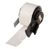 Brady M6-17-7351 etiquetas de vinilo blanco 25,40 mm x 12,70 mm (original) M6-17-7351 148075