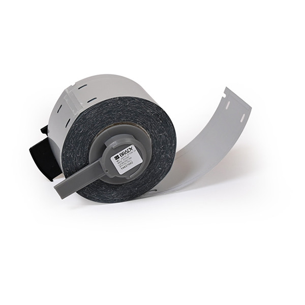 Brady M6-25x75-B7598-SV etiquetas de poliuretano plateadas 25 mm x 75 mm (originales) M6-25x75-B7598-SV 148035 - 1