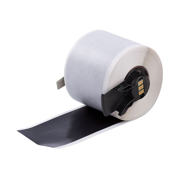 Brady M6C-1900-439-BK Etiquetas de vinilo negras 48,26 mm x 15,24 m (original) M6C-1900-439-BK 147724 - 1