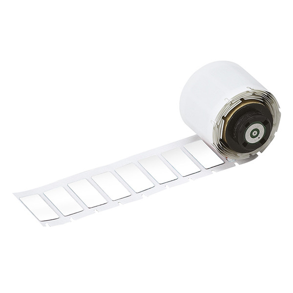 Brady M71EP-3-7593-WT Etiquetas de poliéster laminado blanco 27,00 mm x 15,00 mm (original) M71EP-3-7593-WT 147432 - 1