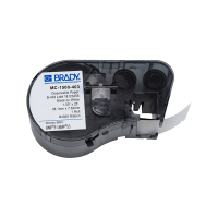 Brady MC-1500-403 cinta de papel negro sobre blanco 38,1 mm x 7,62 mm (original) MC-1500-403 147136