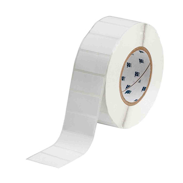 Brady THT-17-408-3 etiqueta de papel reutilizable blanco 50,80 x 25,40 mm (original) THT-17-408-3 147620 - 1