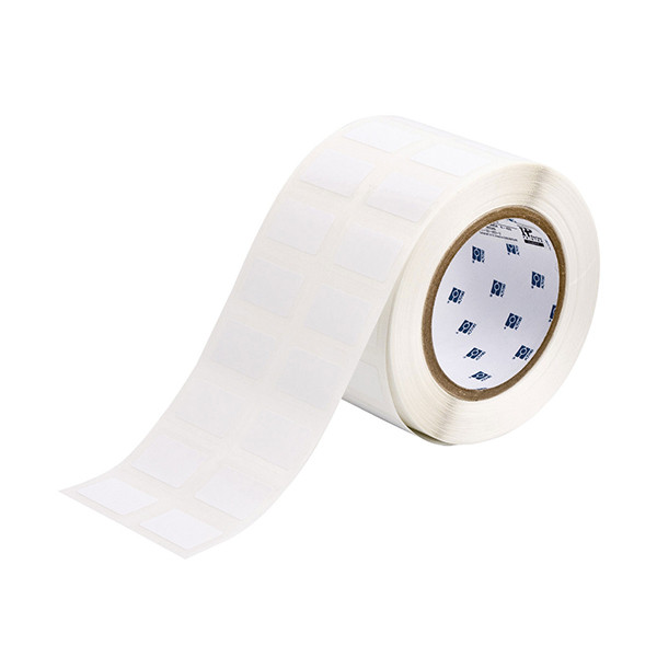 Brady THT-22-423-2 etiqueta de poliéster blanco brillante 31,75 x 19,05 mm (original)