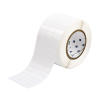 Brady THT-5-422-10 etiqueta de poliéster blanco brillante 25,40 x 12,70 mm (original) 147662 - 1
