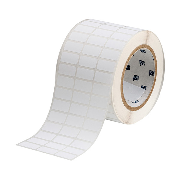 Brady THT-5-488-10 etiqueta de poliéster blanco mate 25,40 x 12,70 mm (original) THT-5-488-10 147680 - 1