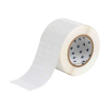 Brady THT-5-533-10 etiqueta removible poliéster blanco brillante 25,40 x 12,70 mm (original) 147658 - 1