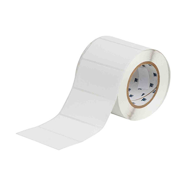 Brady THT-55-408-1 etiqueta de papel reutilizable blanco 101,60 x 50,80 mm (original) THT-55-408-1 147678 - 1