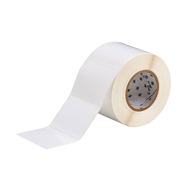 Brady THT-76-483-1 etiqueta poliéster blanco brillante 101,60 x 76,20 mm (original)