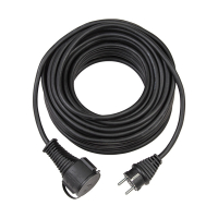 Cable alargador de goma negro (25 metros) 399525