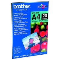 Brother BP71GA4 Papel Fotográfico Glossy Premium Plus | 260 g | A4 | 20 hojas BP71GA4 063512