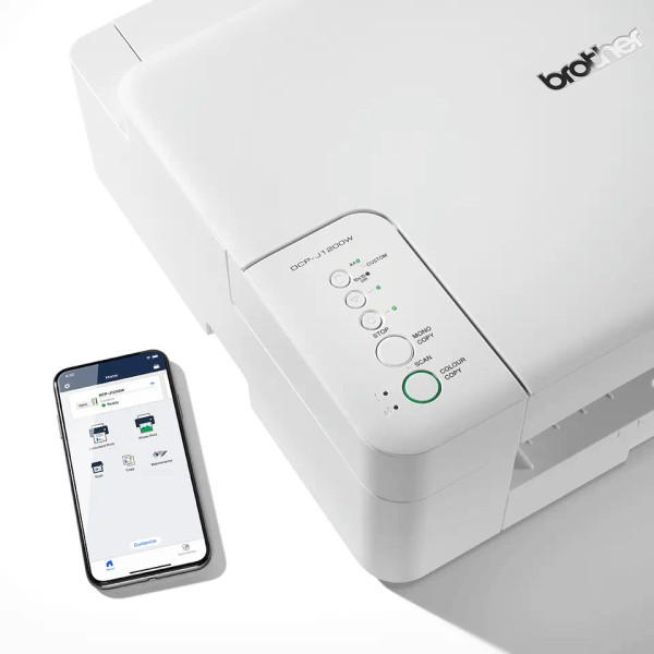 Brother DCP-J1200WE Impresora de inyección de tinta multifunción A4 con WiFi (3 en 1) DCPJ1200WERE1 832960 - 4