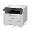 Brother DCP-L3520CDWE impresora láser color con WiFi (3 en 1) 832963 - 2