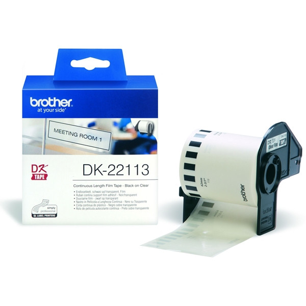Brother DK-22113 cinta continua de película plástica transparente (original) – imagen 2