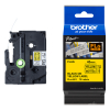 Brother FLe-6511 Cinta negro sobre amarillo 21 mm (original) 350556 - 1