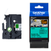 Brother Fle-7511 Cinta negro sobre verde 21 mm (original) 350558 - 1