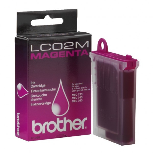 Brother LC-02M cartucho de tinta magenta (original) LC02M 028549 - 1