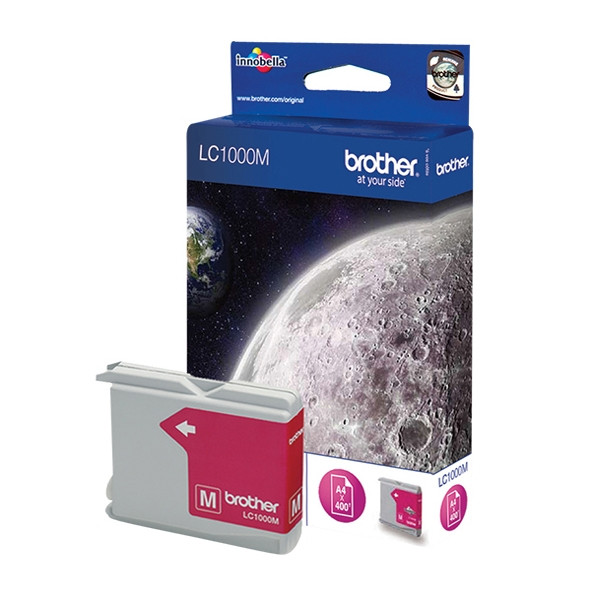 brother lc-1000m cartucho de tinta magenta original
