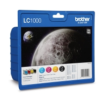 Brother LC-1000VALBP multipack 4 cartuchos (originales) LC-1000VALBP 029080