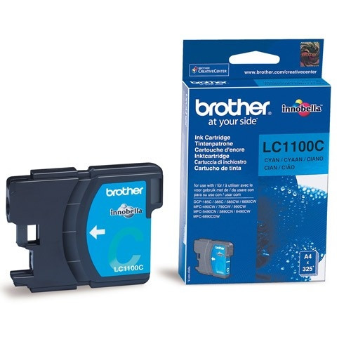 Brother LC-1100C cartucho de tinta cian (original) LC1100C 900694 - 1