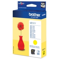Brother LC-121Y cartucho de tinta amarillo (original) 029120
