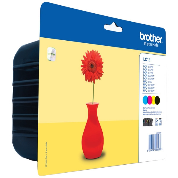 Brother LC-121 Pack ahorro 4 cartuchos (originales) – imagen 2